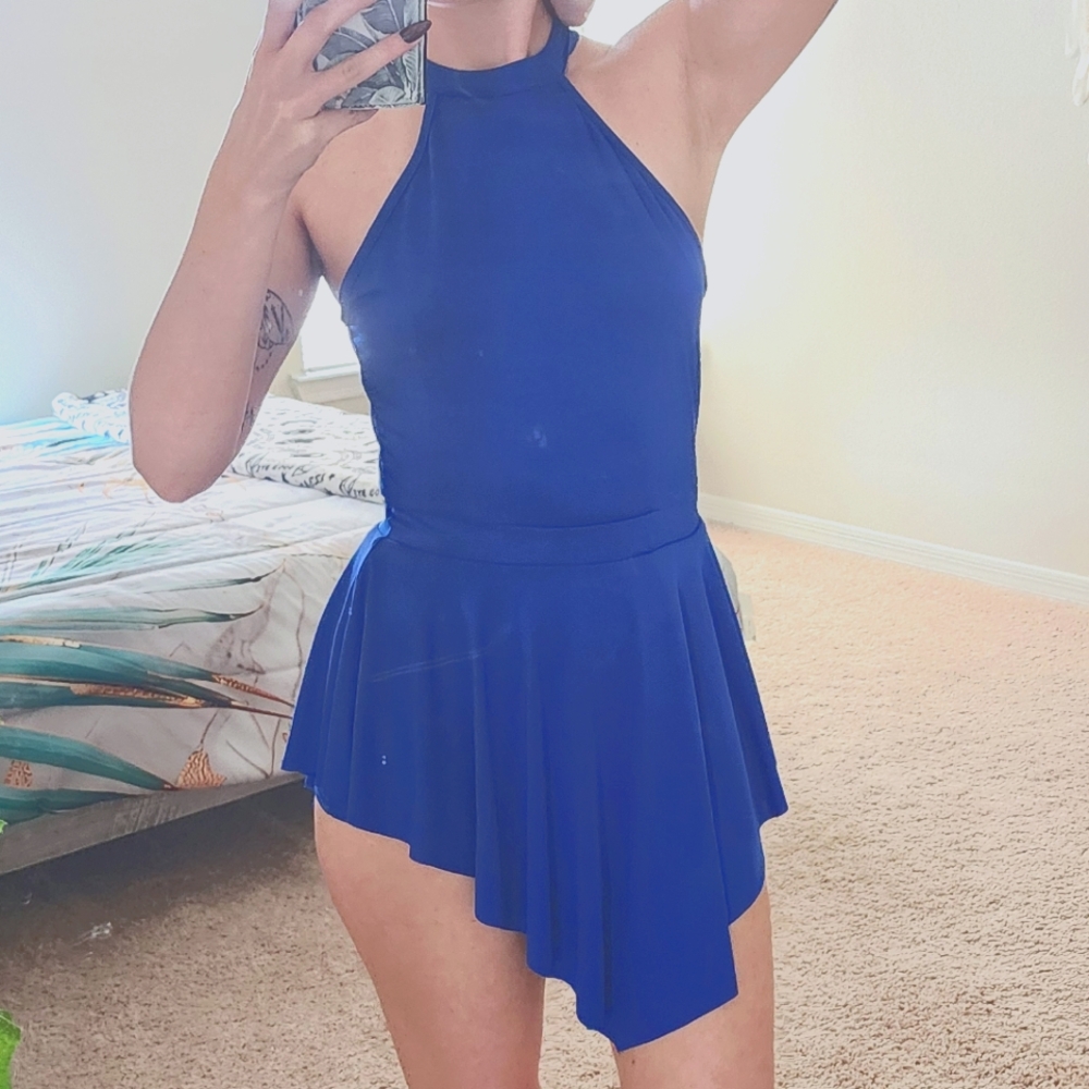 Blue salsa romper